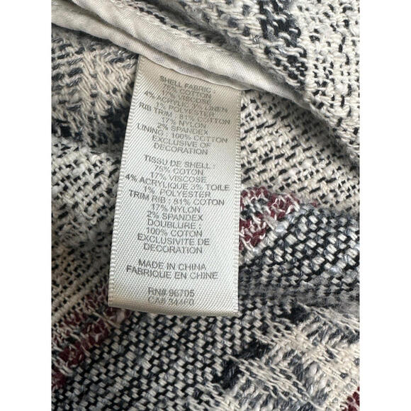 Rebecca Taylor Tweed Pattern Evening Jacket Blazer Womens 2 Multicolor Peplum - Picture 9 of 9